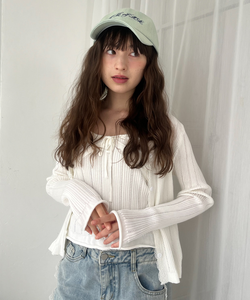 バックリボン刺しゅうロゴCAP 詳細画像 ブリーチ 15