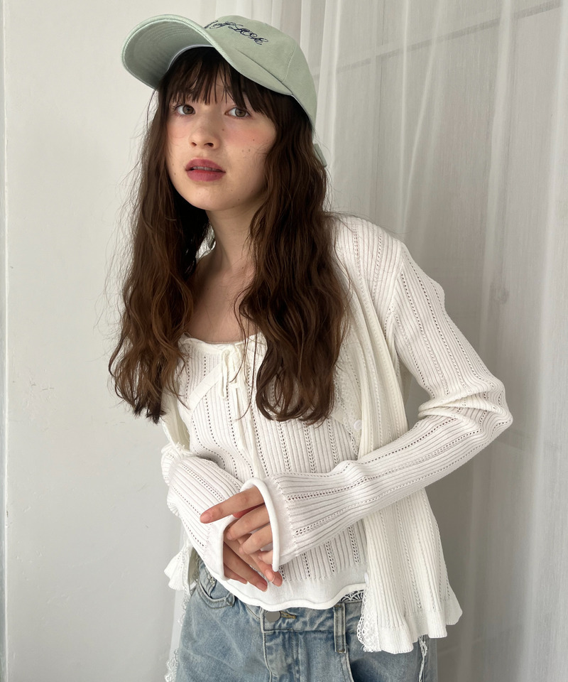 バックリボン刺しゅうロゴCAP 詳細画像 ブリーチ 16