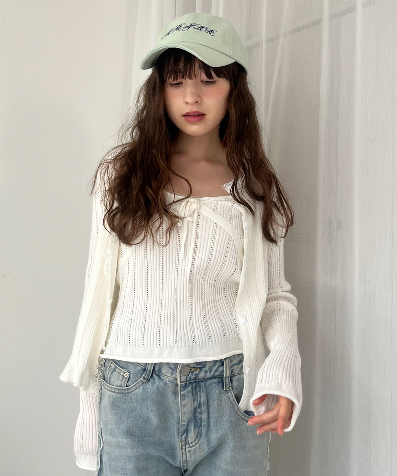 バックリボン刺しゅうロゴCAP 詳細画像 ブリーチ 17