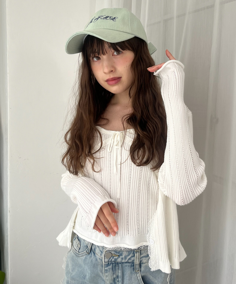 バックリボン刺しゅうロゴCAP 詳細画像 ブリーチ 19