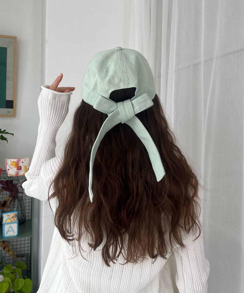 バックリボン刺しゅうロゴCAP 詳細画像 ブリーチ 2