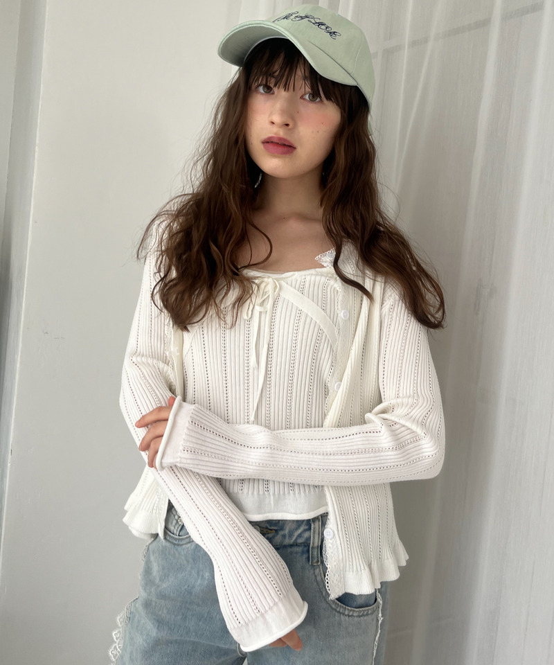 バックリボン刺しゅうロゴCAP 詳細画像 ブリーチ 22