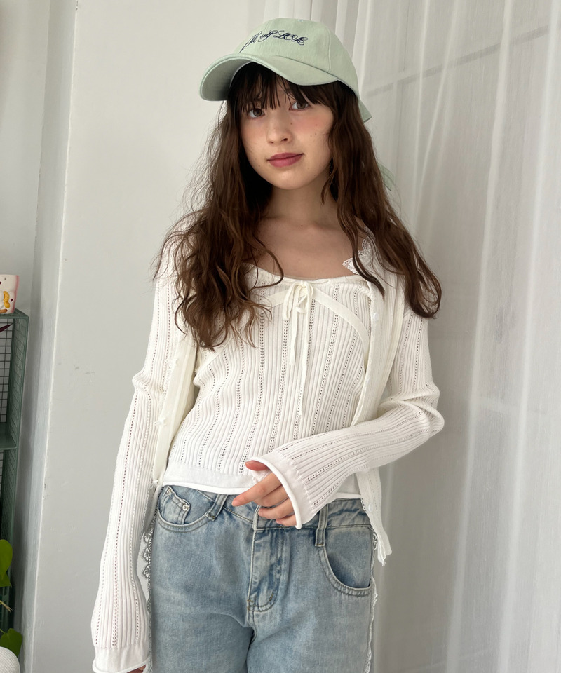 バックリボン刺しゅうロゴCAP 詳細画像 ブリーチ 23