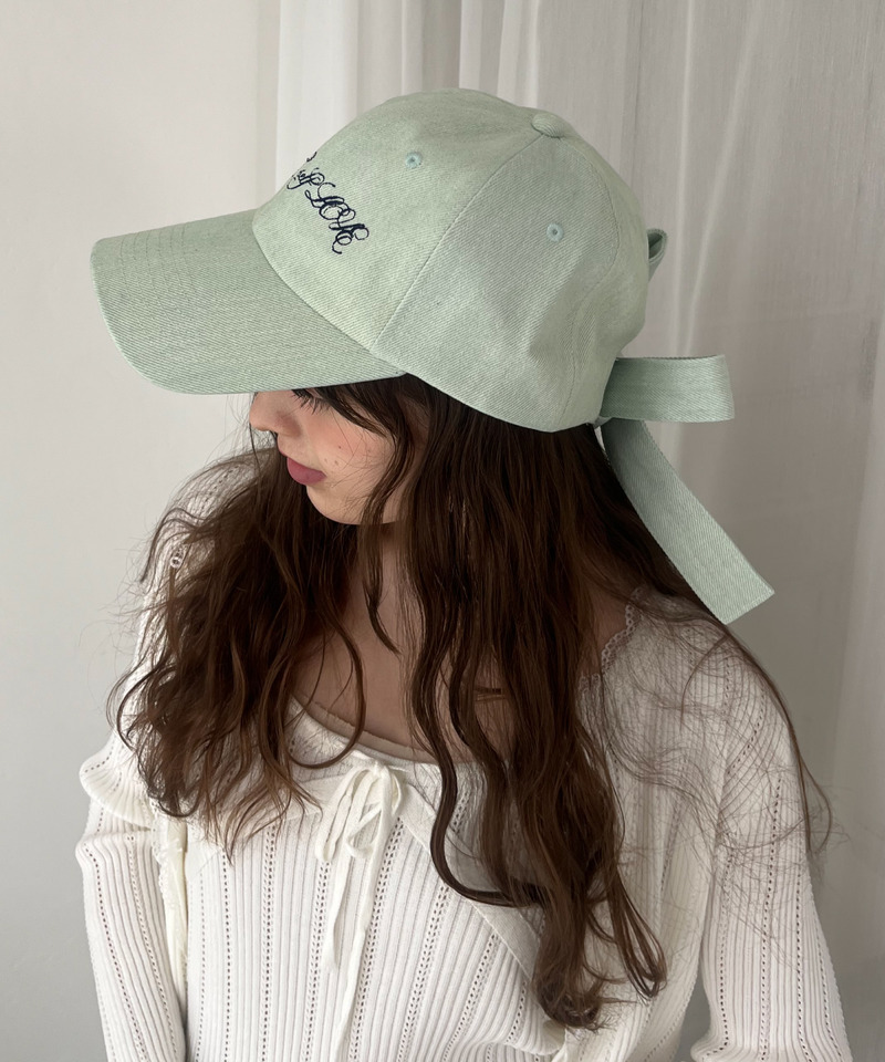 バックリボン刺しゅうロゴCAP 詳細画像 ブリーチ 4