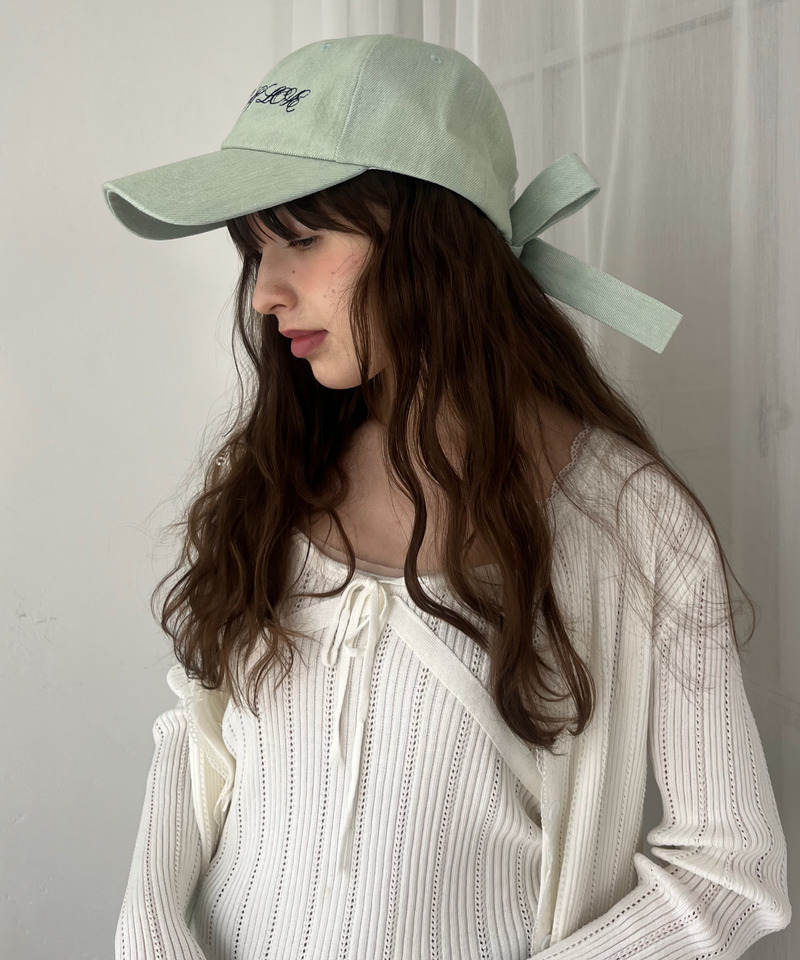 バックリボン刺しゅうロゴCAP 詳細画像 ブリーチ 8