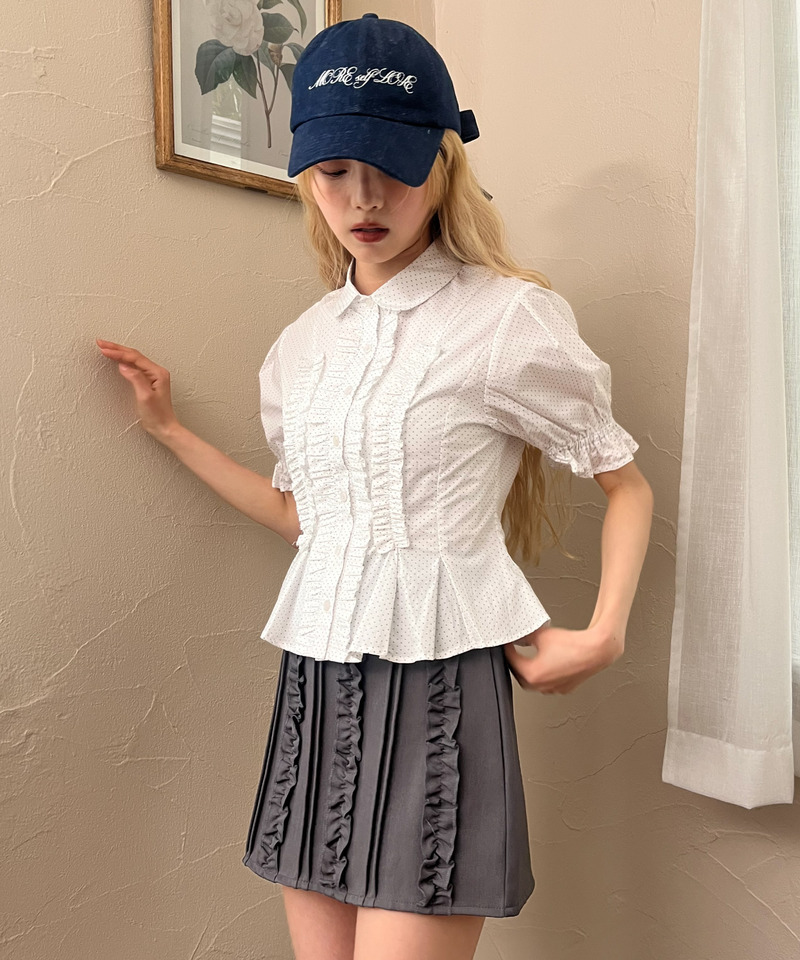 バックリボン刺しゅうロゴCAP 詳細画像 デニムブルー 10