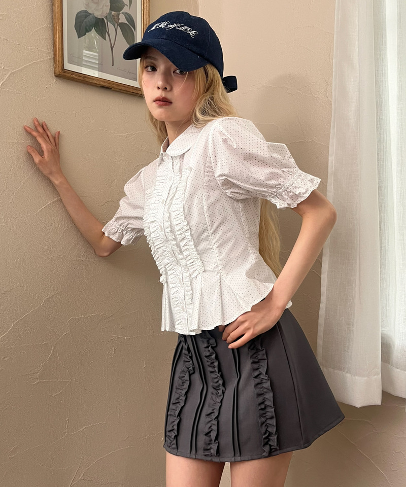 バックリボン刺しゅうロゴCAP 詳細画像 デニムブルー 12