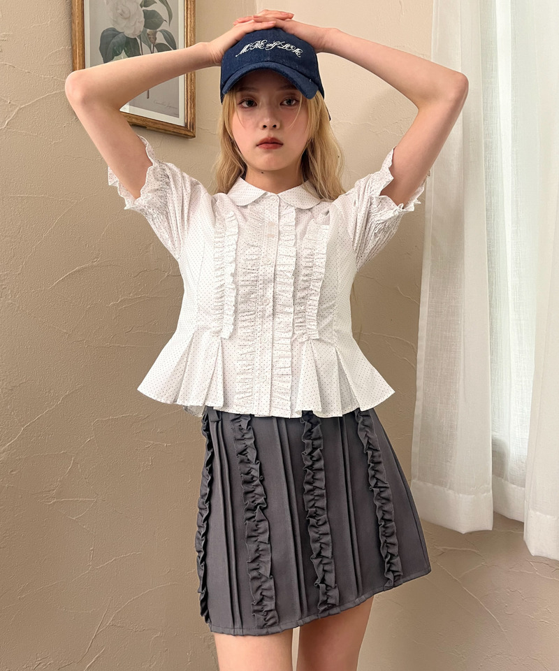 バックリボン刺しゅうロゴCAP 詳細画像 デニムブルー 9