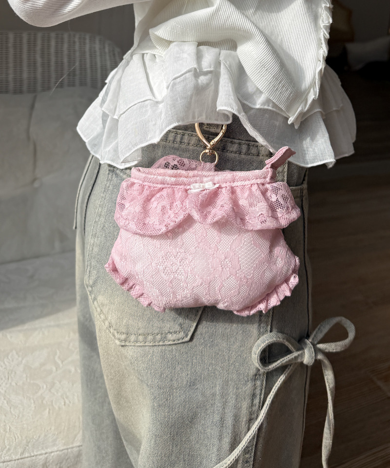 PANTIES POUCH CHARM 詳細画像 ピンク 2