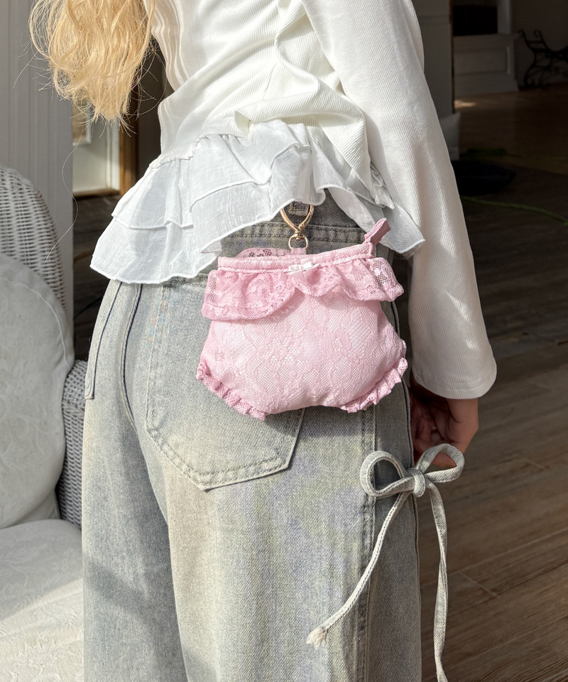 PANTIES POUCH CHARM 詳細画像 ピンク 3