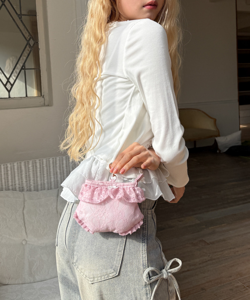 PANTIES POUCH CHARM 詳細画像 ピンク 6