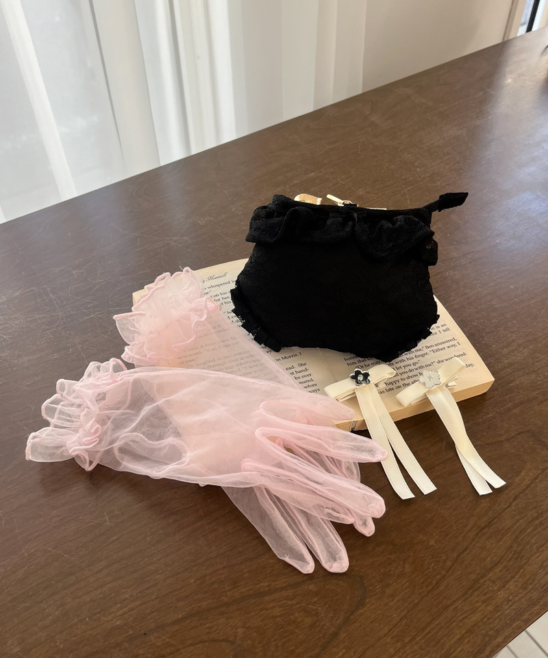 PANTIES POUCH CHARM 詳細画像 ブラック 1