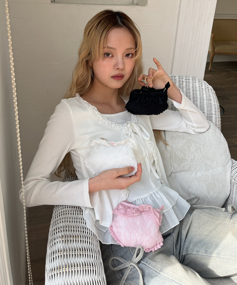 PANTIES POUCH CHARM 詳細画像 ブラック 2