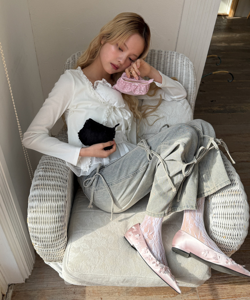 PANTIES POUCH CHARM 詳細画像 ブラック 3