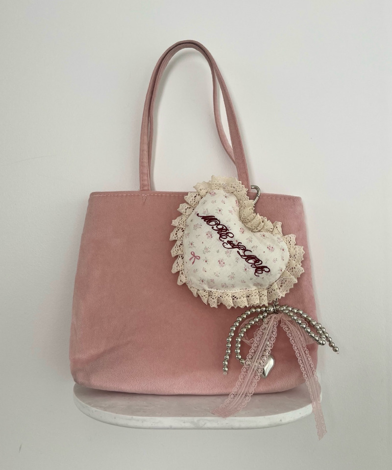 HEART POUCH CHARM 詳細画像 オフホワイト 4