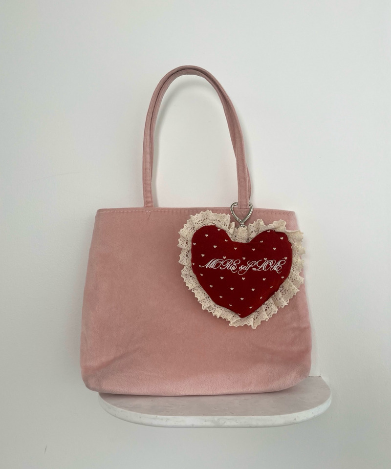 HEART POUCH CHARM 詳細画像 レッド 4