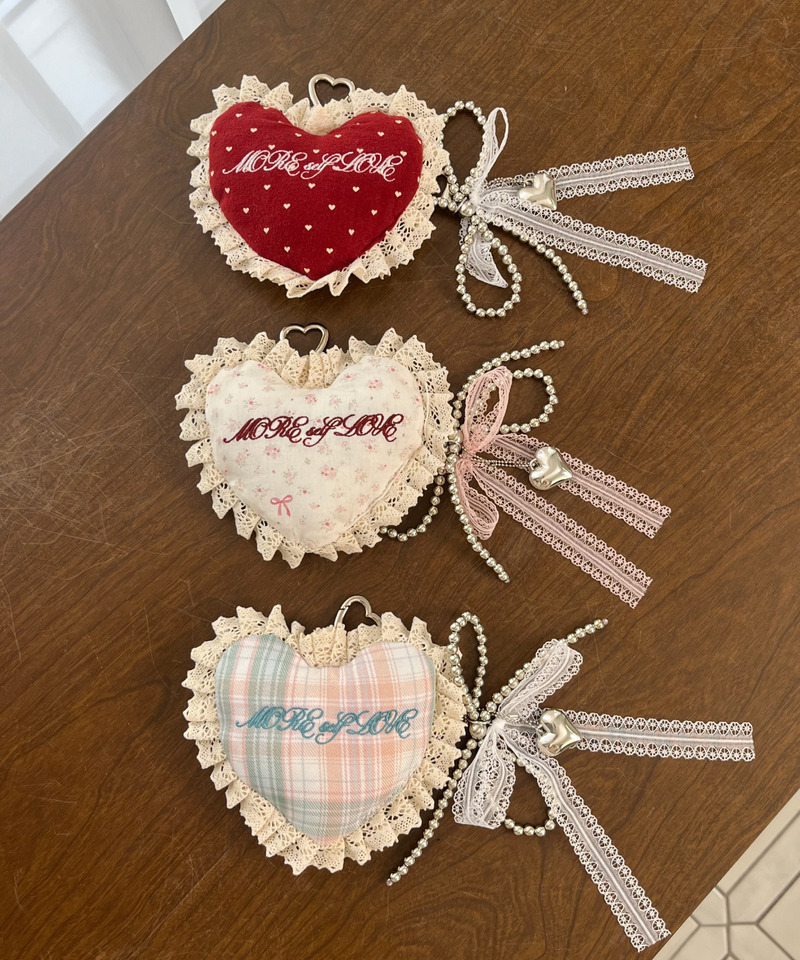 HEART POUCH CHARM 詳細画像 レッド 7