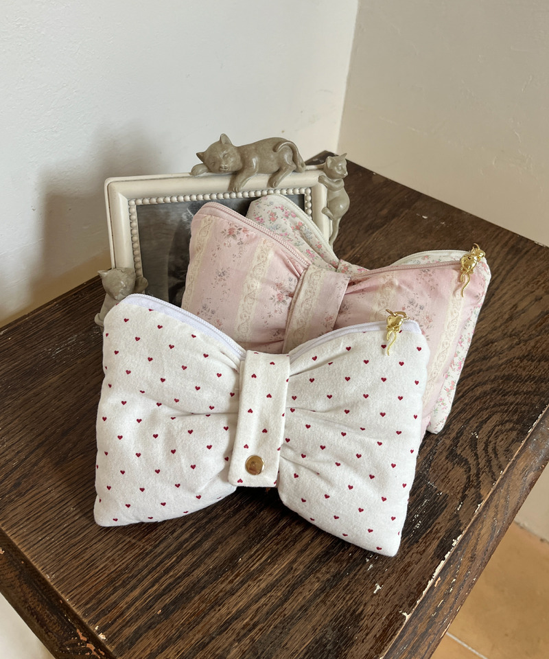 RIBBON POUCH 詳細画像 オフホワイト 10