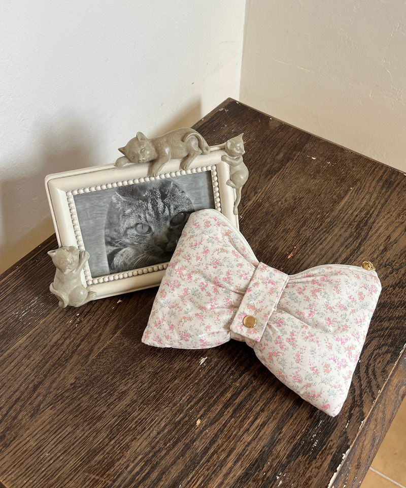 RIBBON POUCH 詳細画像 オフホワイト系 10