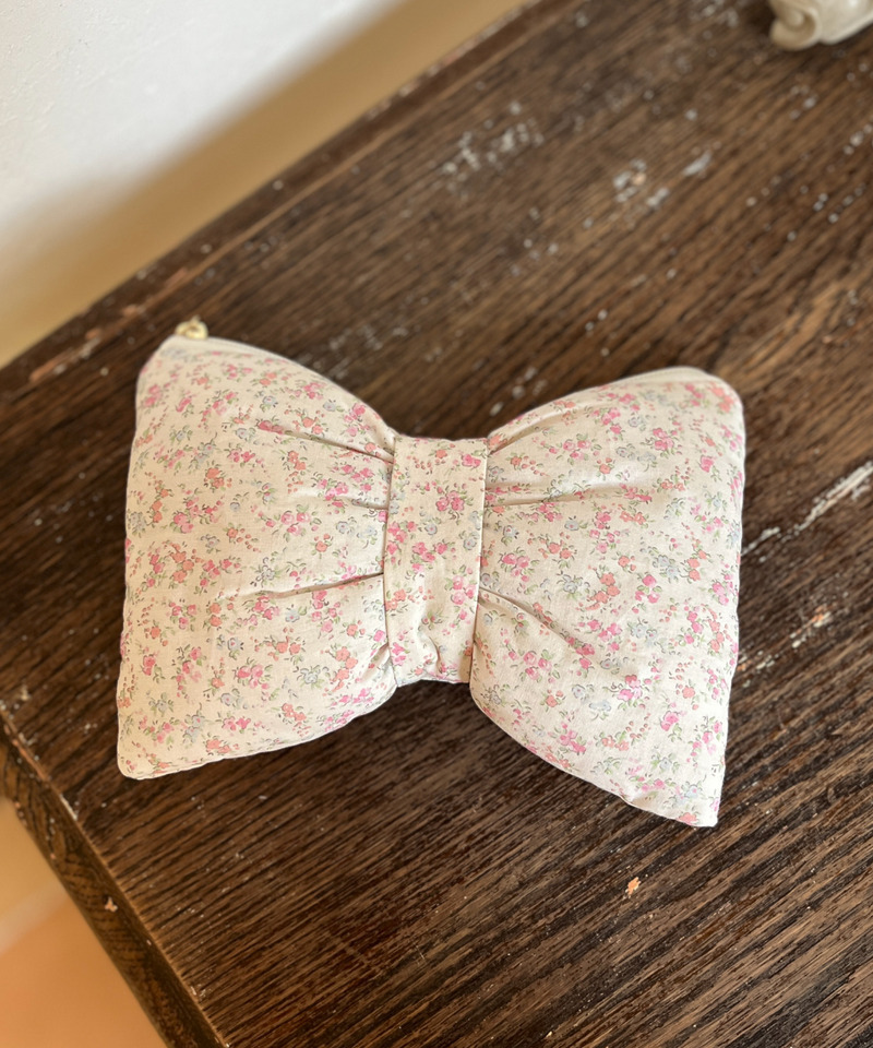 RIBBON POUCH 詳細画像 オフホワイト系 3