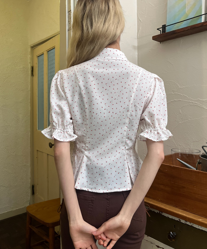 ボリュームフリルブラウス 詳細画像 オフホワイト系 24