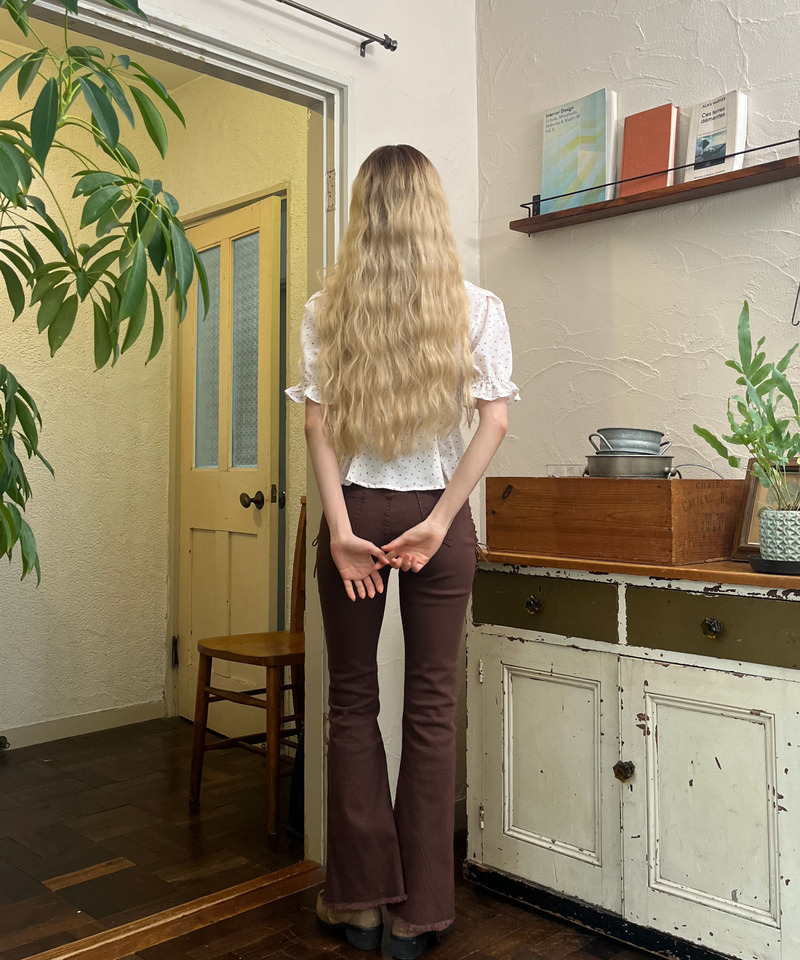 ボリュームフリルブラウス 詳細画像 オフホワイト系 26