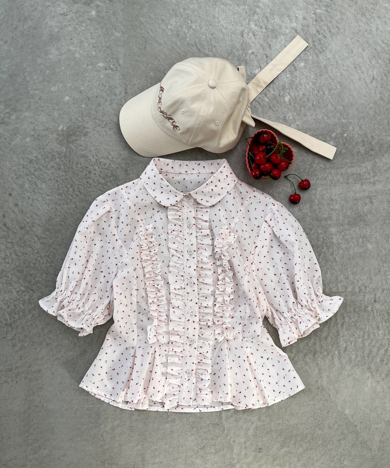 ボリュームフリルブラウス 詳細画像 オフホワイト系 30