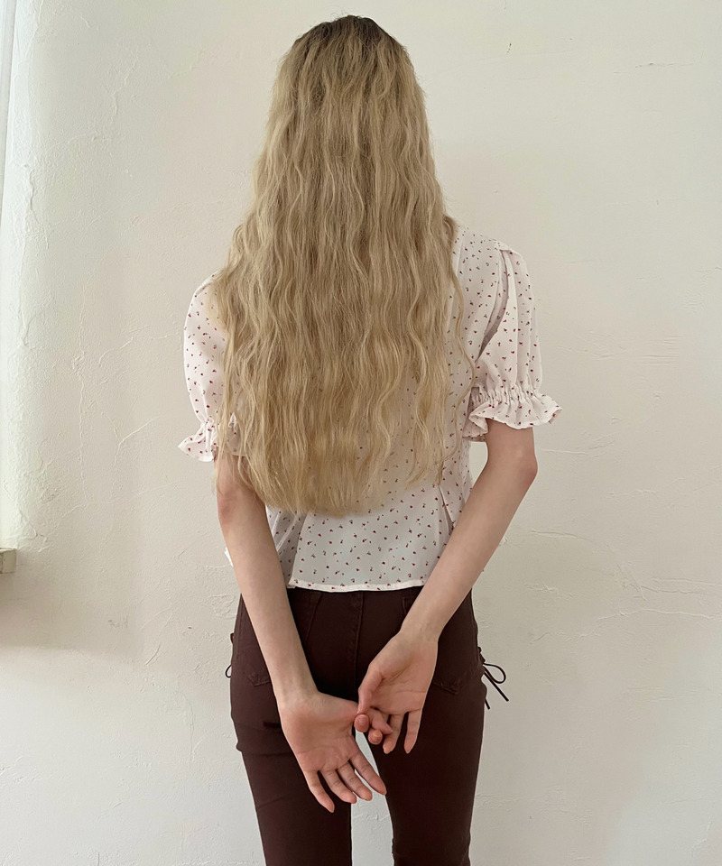 ボリュームフリルブラウス 詳細画像 オフホワイト系 7