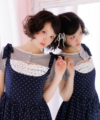 【＠onefive MOMO＆SOYO 様 着用】オープンカットトップス