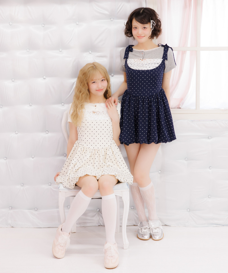 【＠onefive MOMO＆SOYO 様 着用】オープンカットトップス 詳細画像 オフホワイト 7