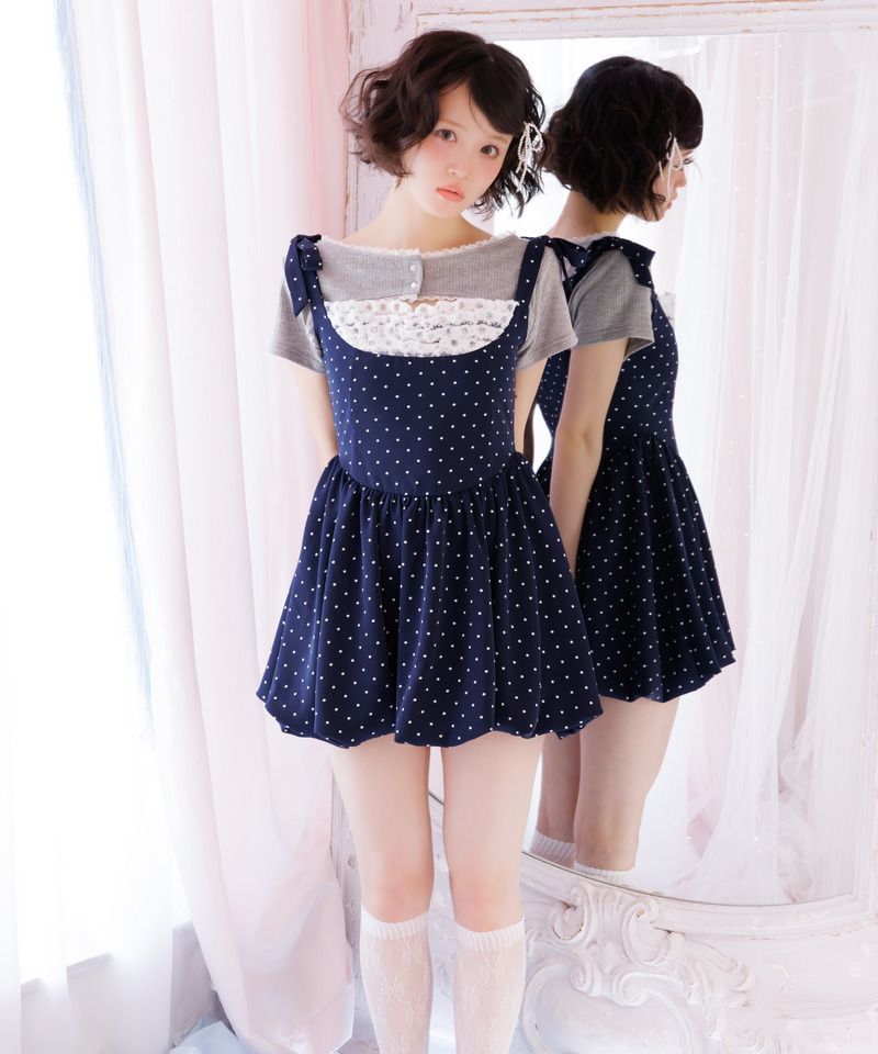 オープンカットトップス 詳細画像 グレー 26