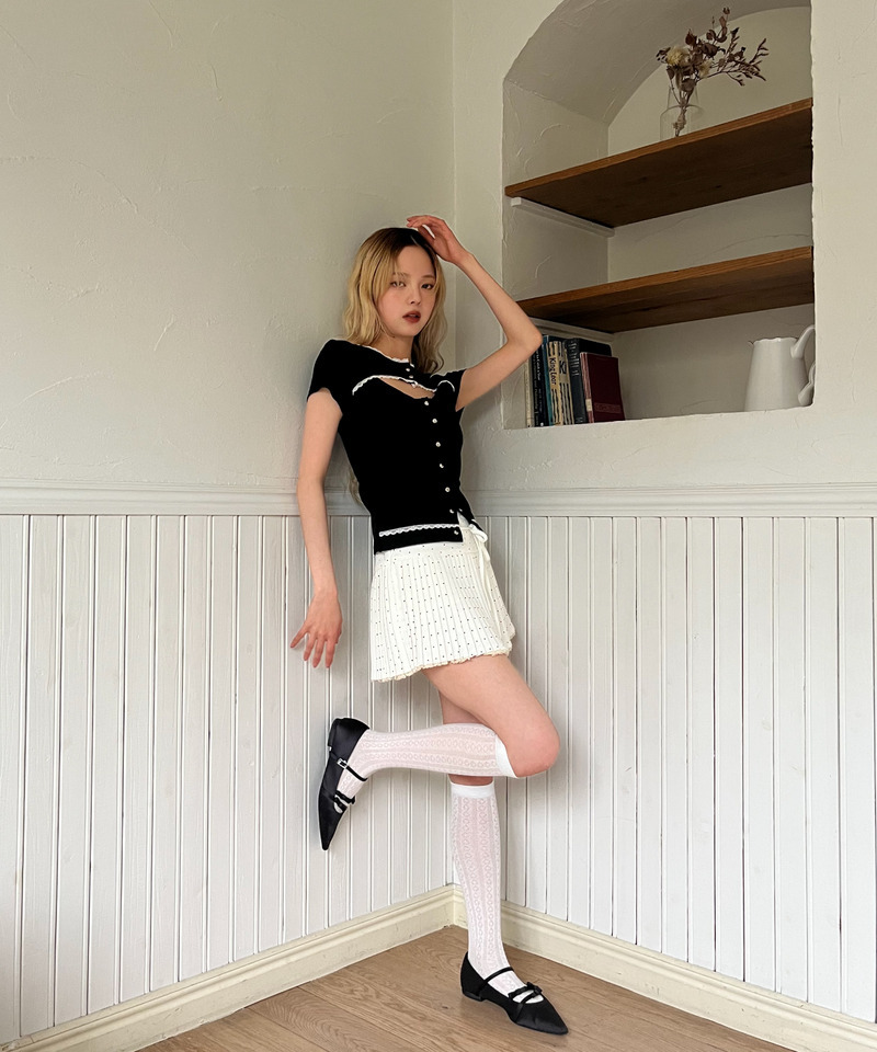 オープンカットトップス 詳細画像 ブラック 16