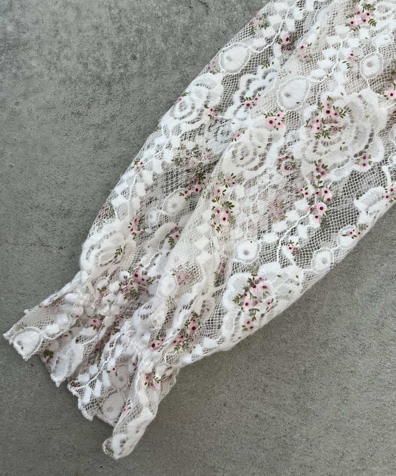 レースフリルカーディガン 詳細画像 オフホワイト系 11