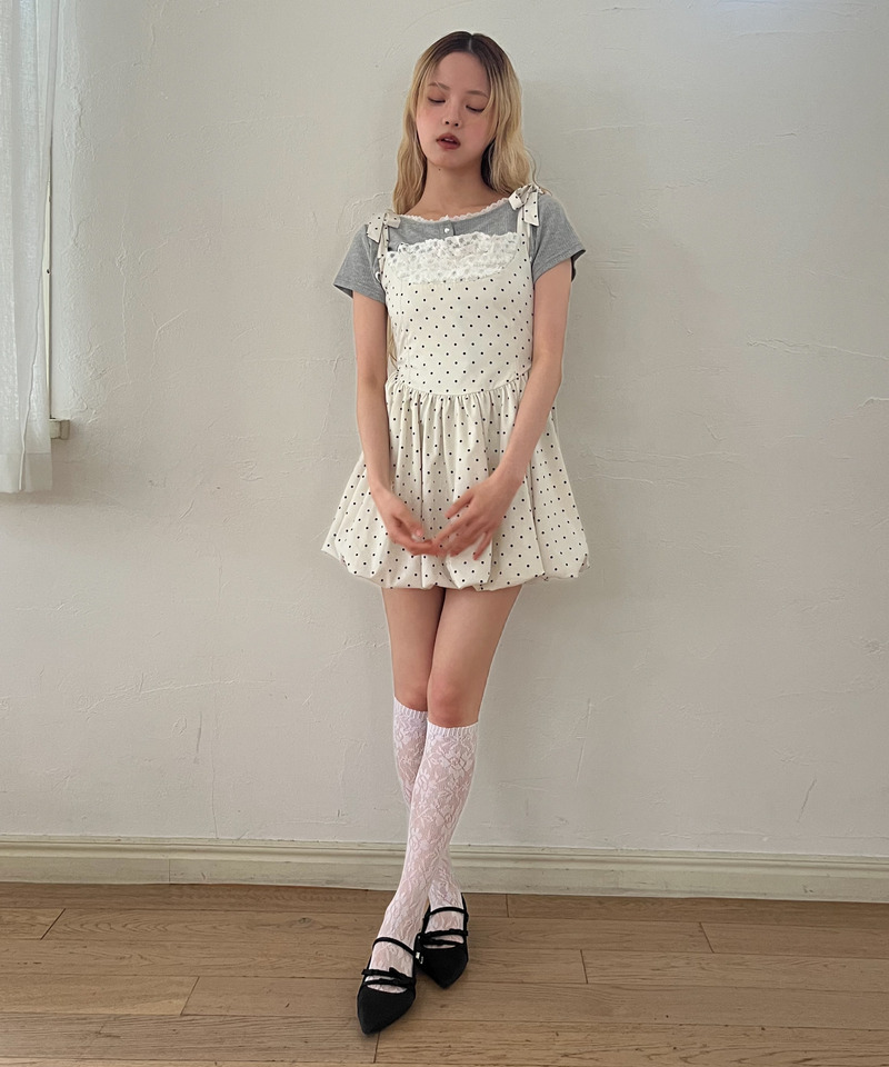 バルーンワンピース 詳細画像 オフホワイト 10