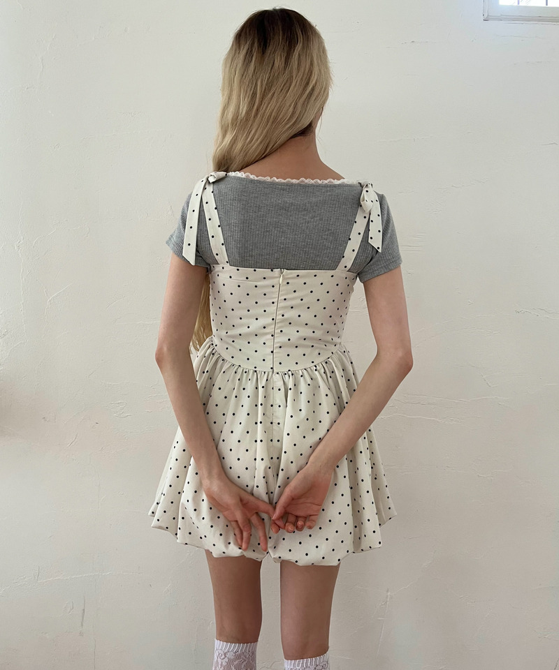 バルーンワンピース 詳細画像 オフホワイト 13