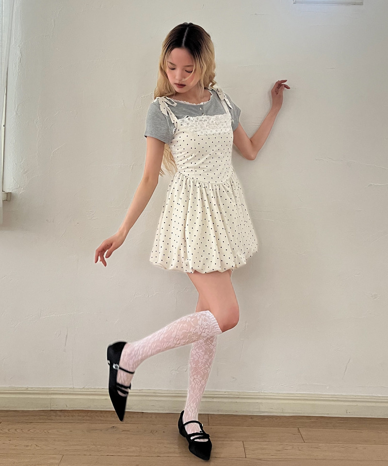 バルーンワンピース 詳細画像 オフホワイト 15