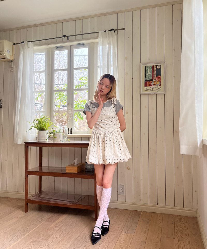 バルーンワンピース 詳細画像 オフホワイト 18