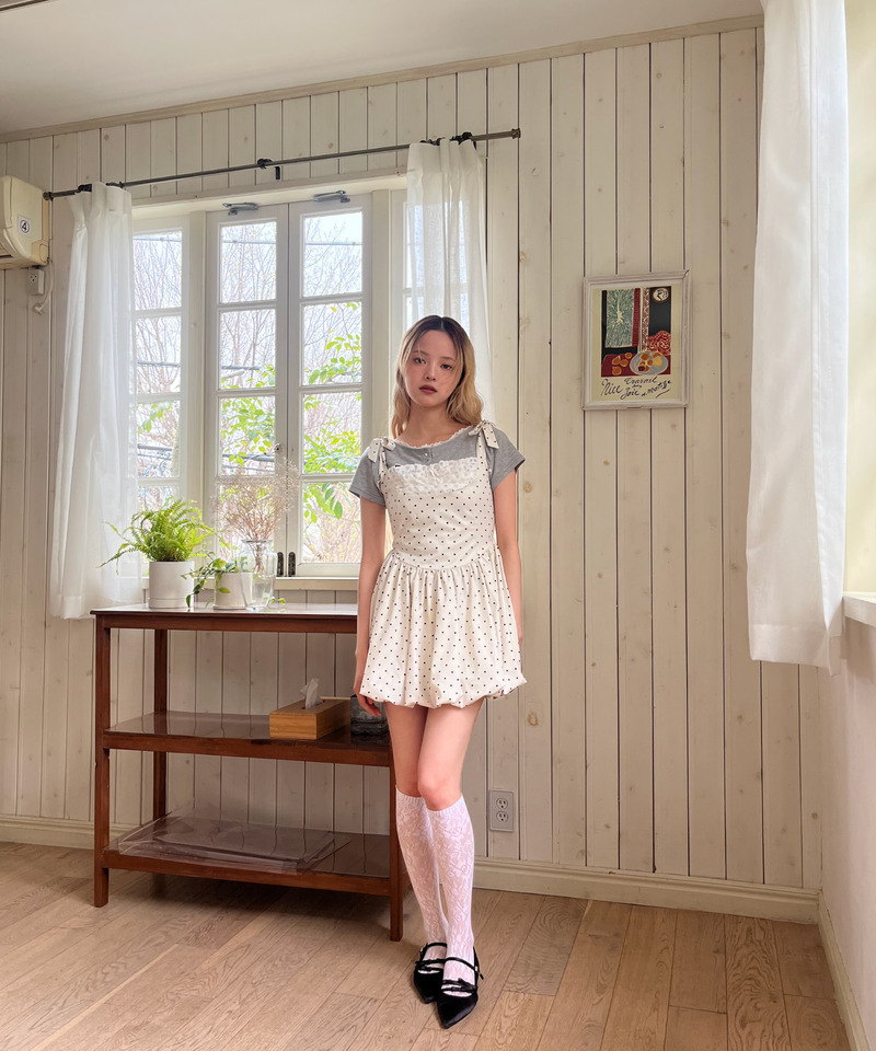 バルーンワンピース 詳細画像 オフホワイト 19