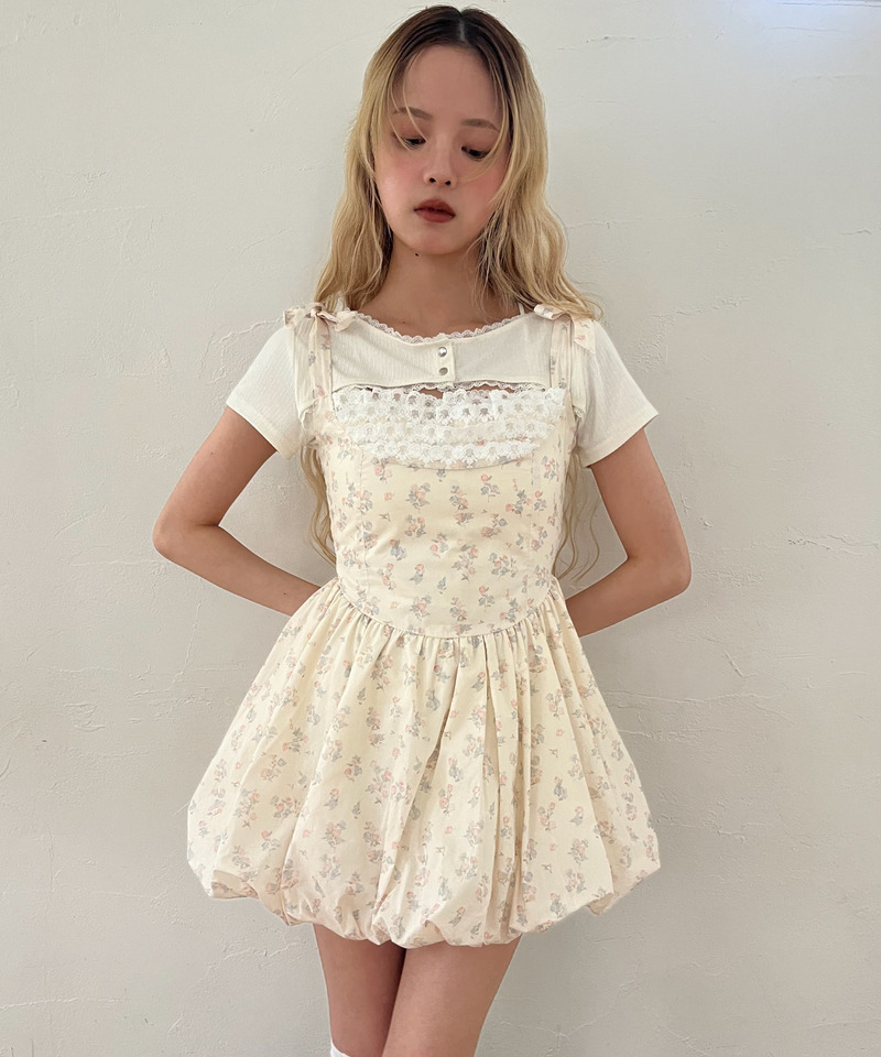 バルーンワンピース 詳細画像 オフホワイト系 10