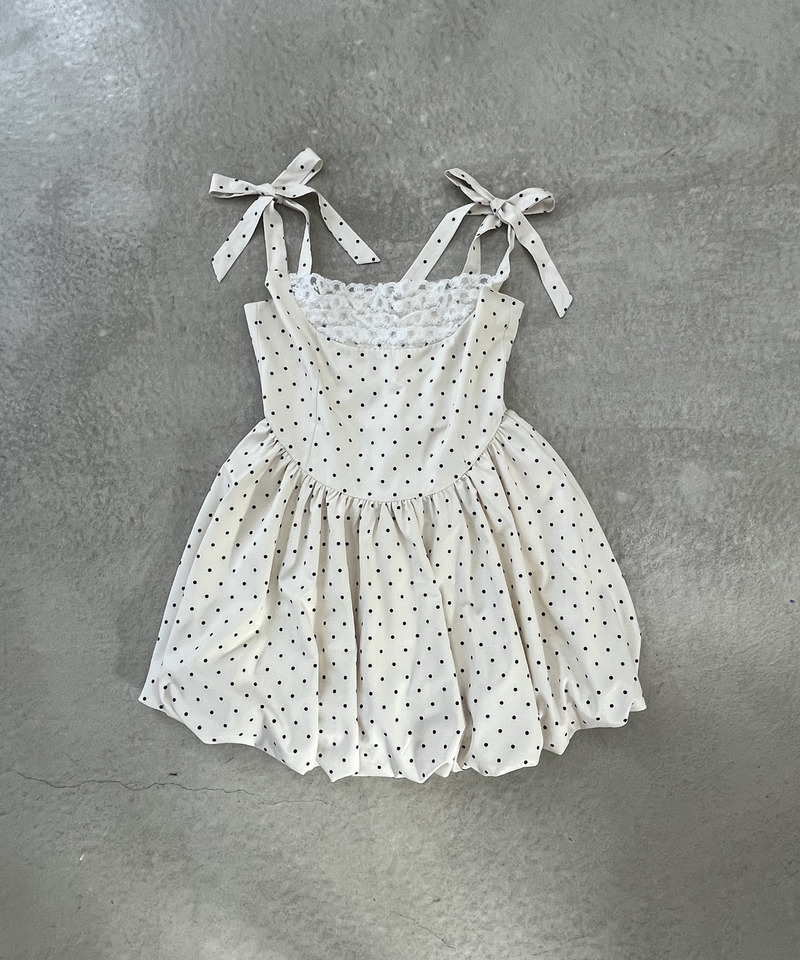 【＠onefive MOMO＆SOYO 様 着用】バルーンワンピース 詳細画像 オフホワイト系 4