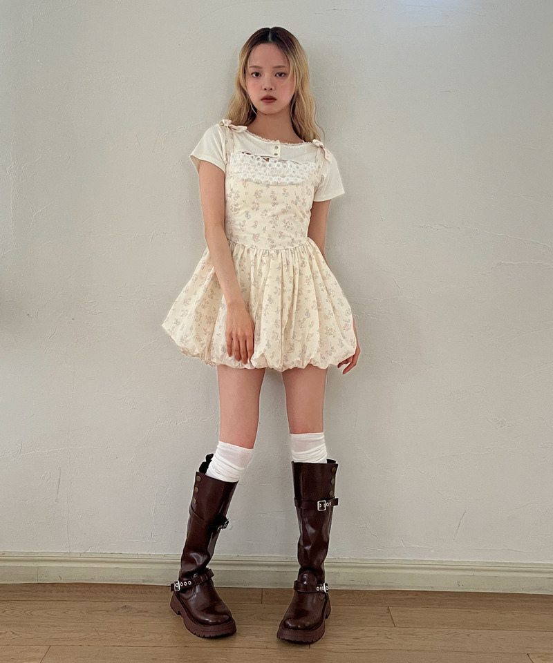 バルーンワンピース 詳細画像 オフホワイト系 7