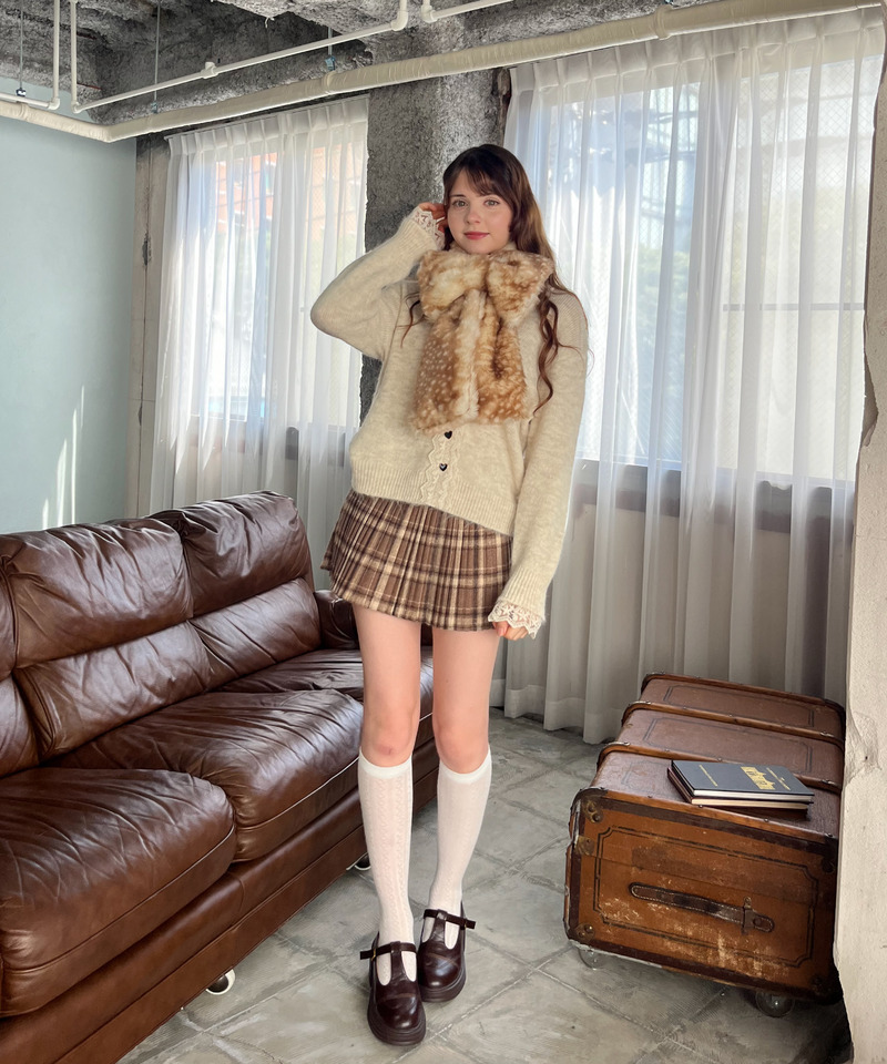Ribbon Muffler 詳細画像 キャメル 5