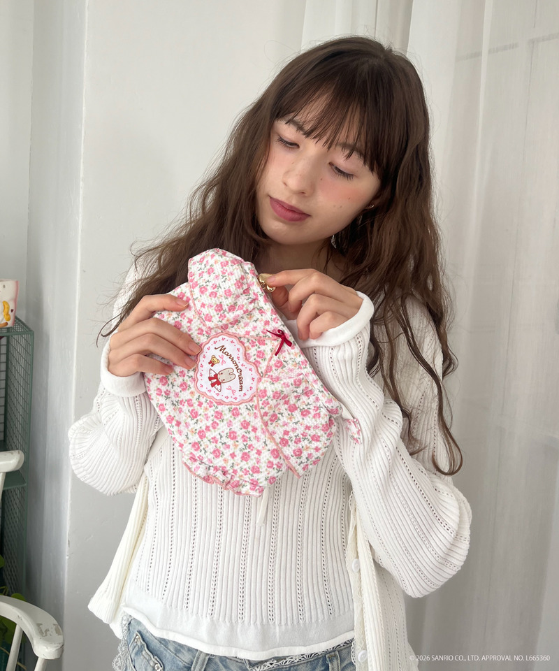 【MARRONCREAM】PANTIES POUCH  詳細画像 オフホワイト 4