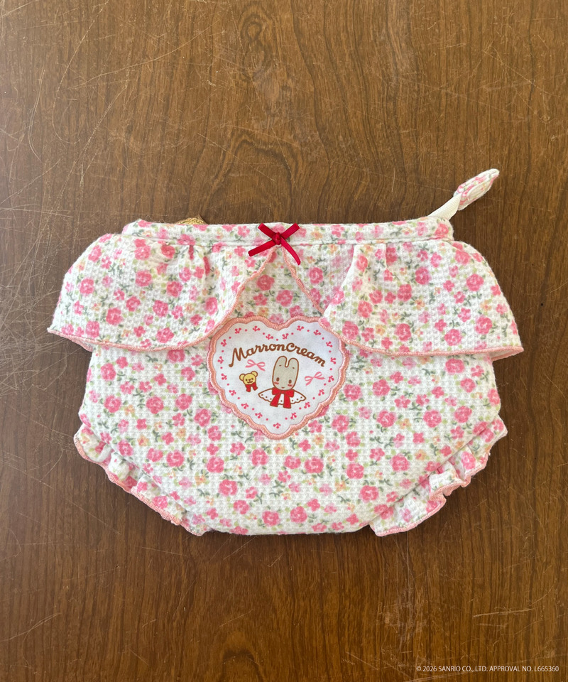 【MARRONCREAM】PANTIES POUCH  詳細画像 オフホワイト 5