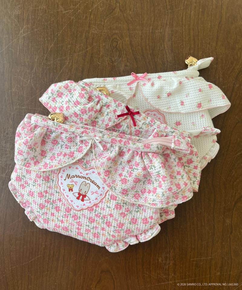 【MARRONCREAM】PANTIES POUCH  詳細画像 オフホワイト系 9