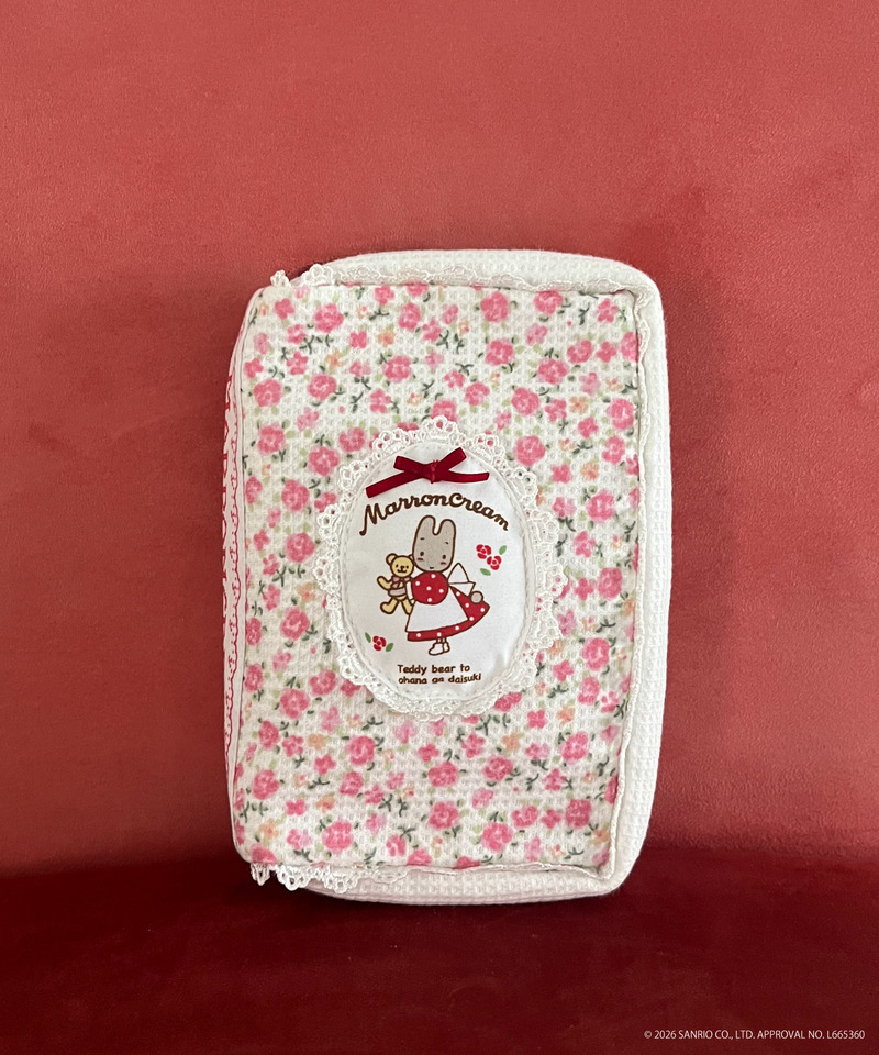 【MARRONCREAM】BOOK POUCH  詳細画像 オフホワイト 2