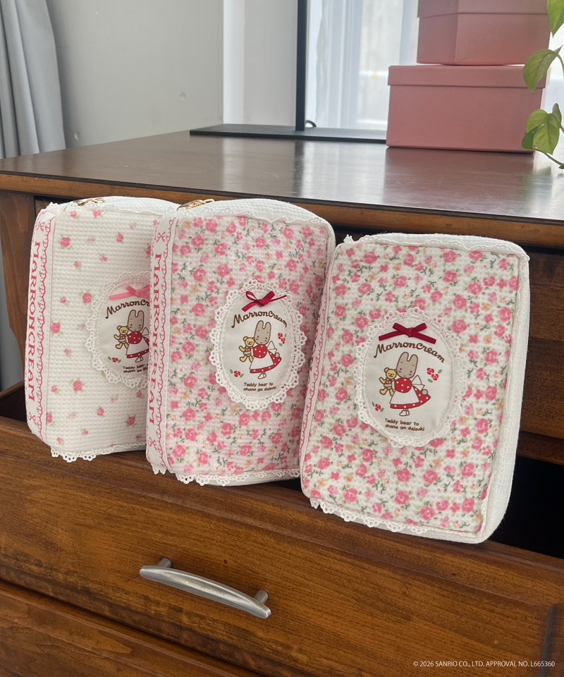 【MARRONCREAM】BOOK POUCH  詳細画像 オフホワイト 6