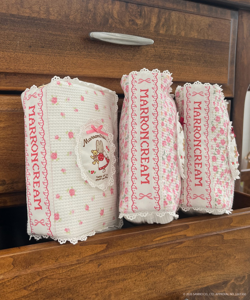 【MARRONCREAM】BOOK POUCH  詳細画像 オフホワイト 8