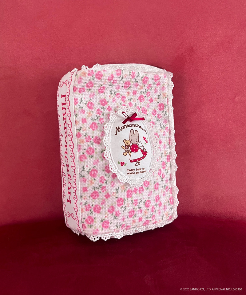 【MARRONCREAM】BOOK POUCH  詳細画像 ピンク 1