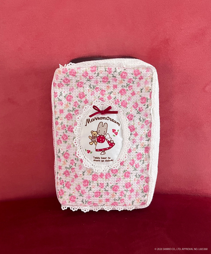 【MARRONCREAM】BOOK POUCH  詳細画像 ピンク 2